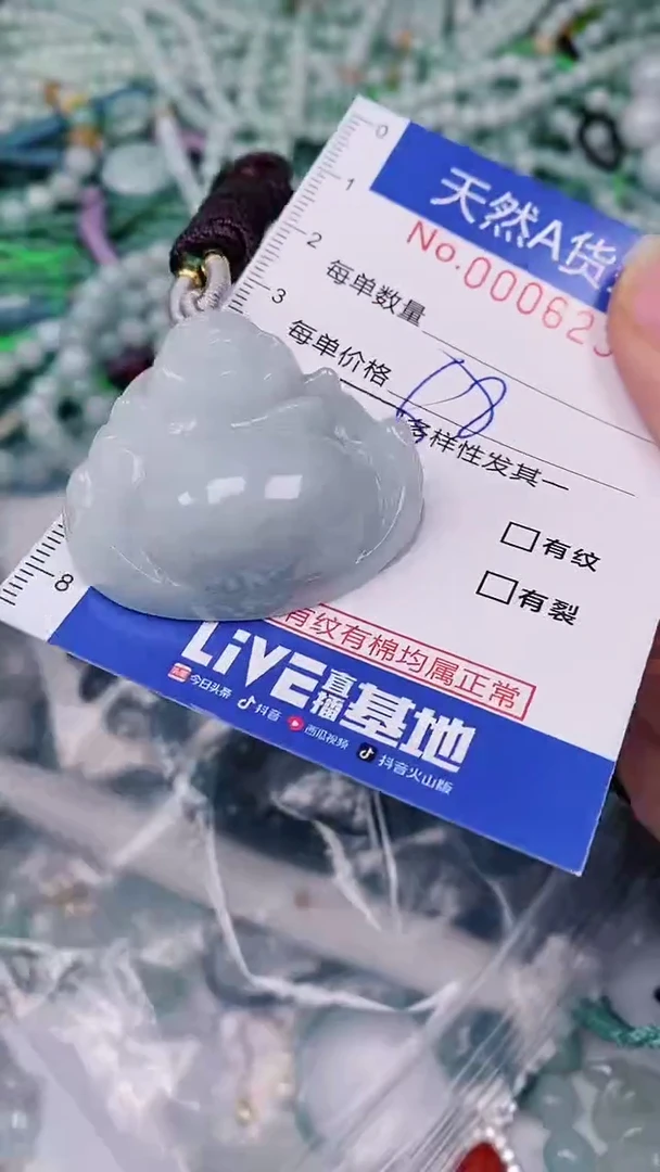 【闪购商品】翡翠颈饰未镶嵌00006235