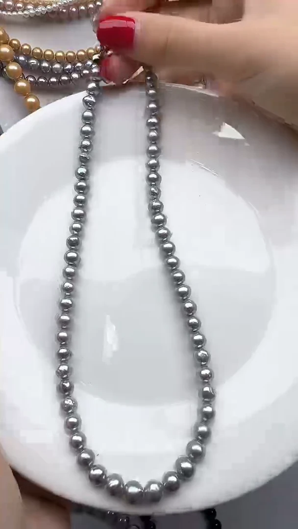 淡水珍珠未镶嵌颈饰1