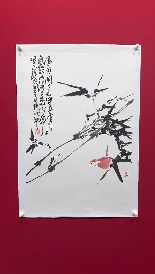 国画刘运龙45*68......