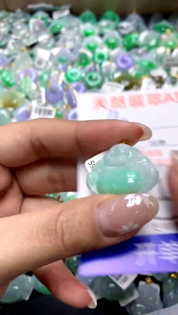 【闪购商品】翡翠颈饰18K金镶嵌111111111111111111