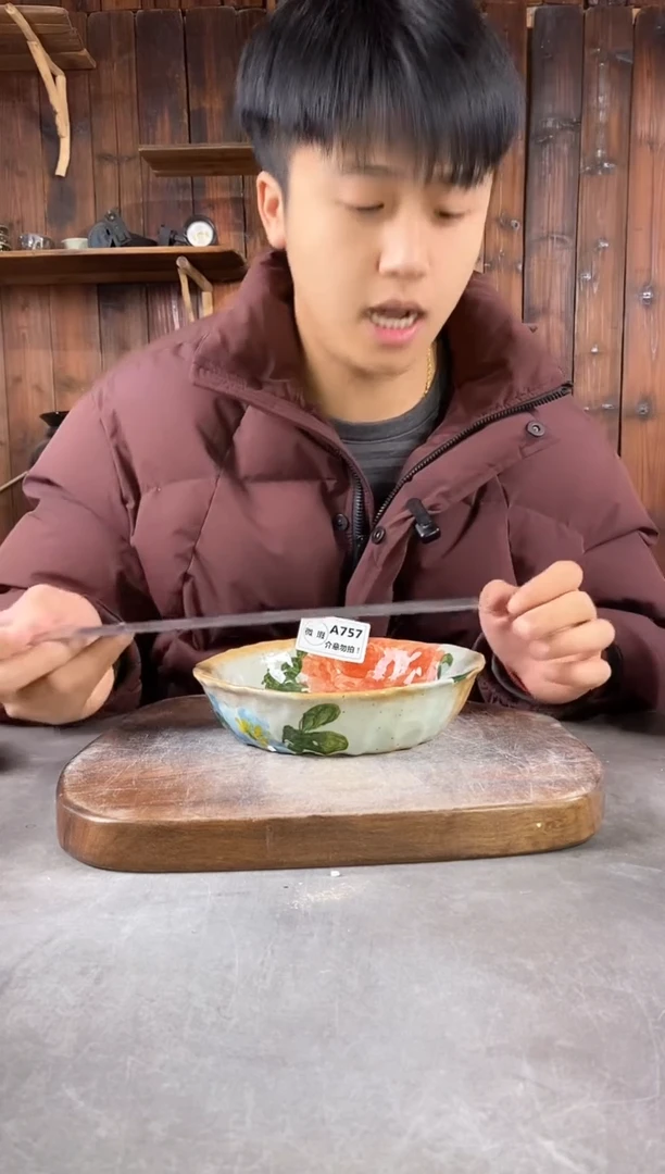 【闪购商品】碗757暇，手工手绘，新年快乐！