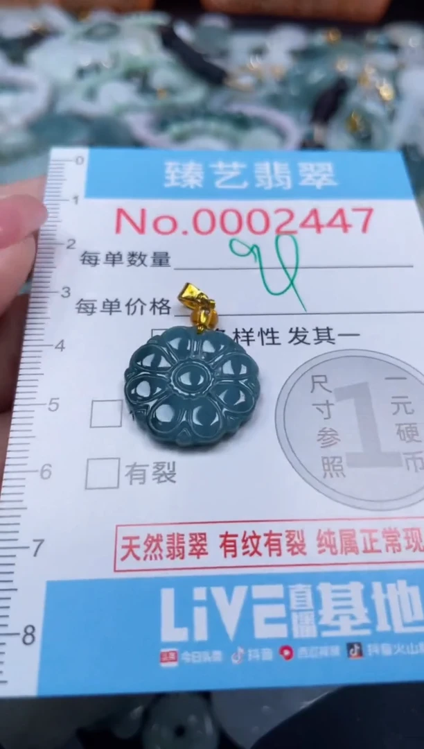 颈饰未镶嵌翡翠2447