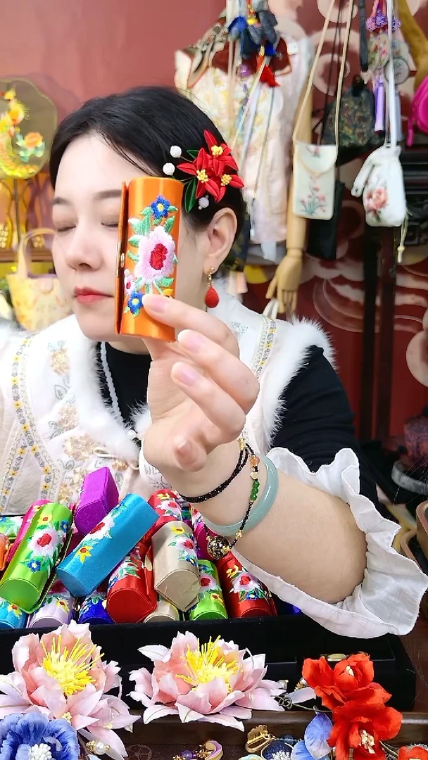 纯铜合金琉璃非遗首饰好美