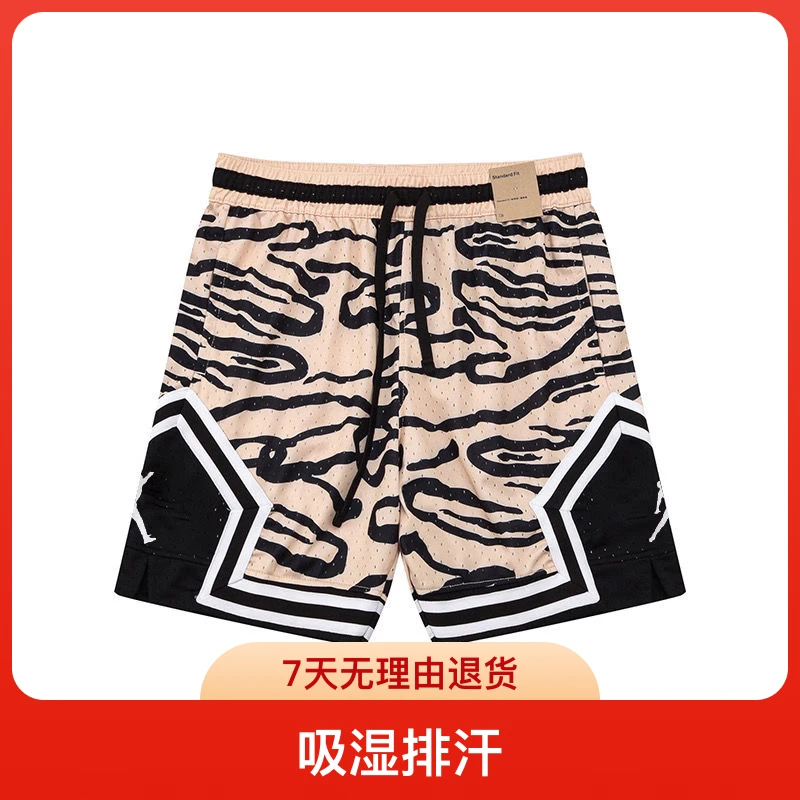 aj飞人美式篮球运动短裤男女夏季休闲跑步速干四分裤不过膝宽松