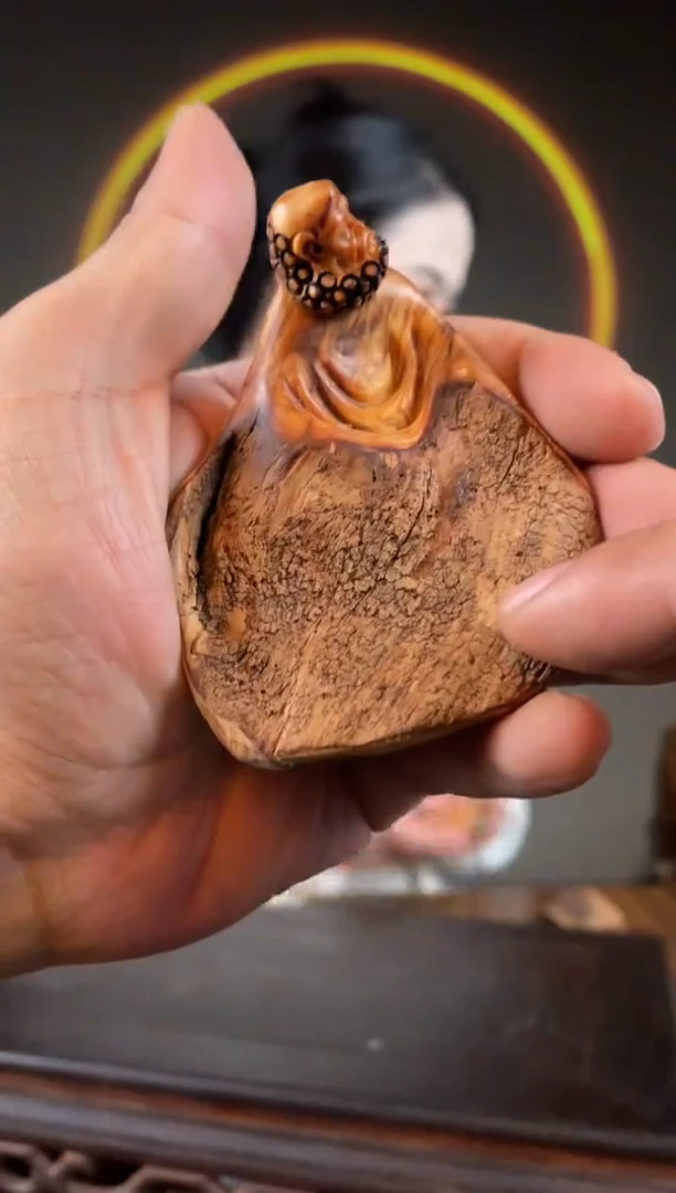 柏木（崖柏）手工摆件,先抢先得! 编号:338