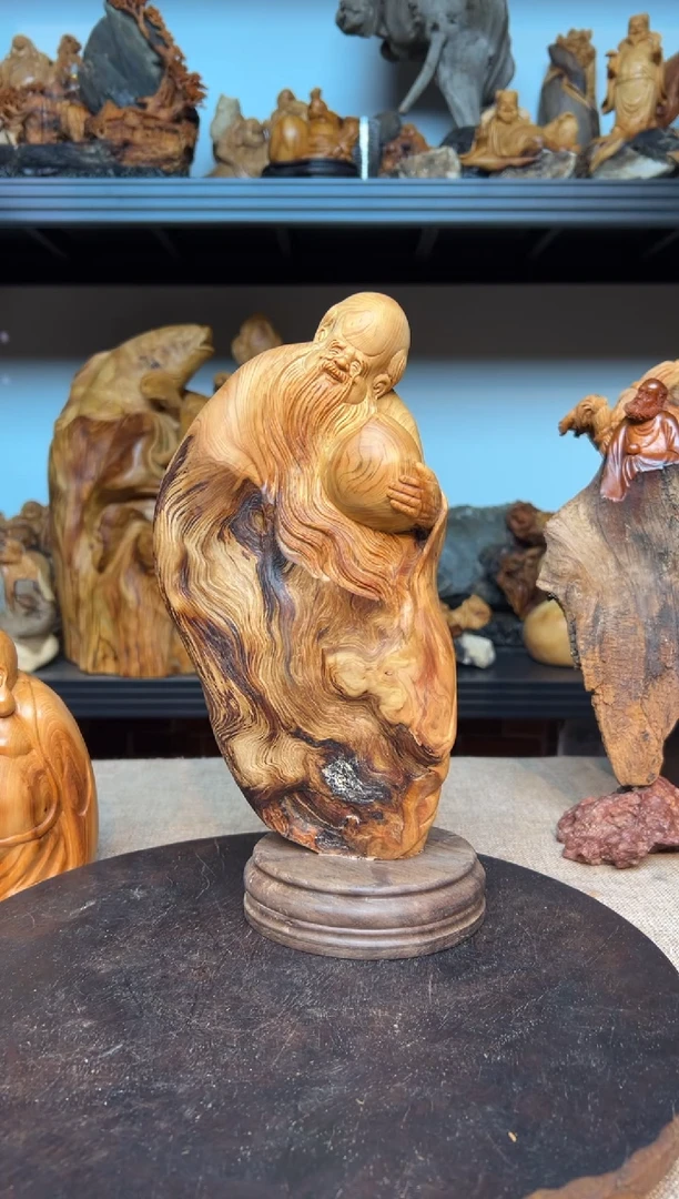 柏木（崖柏）崖柏雕刻件