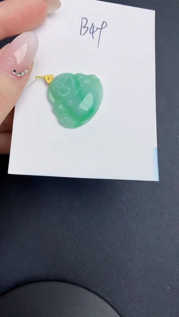 【闪购商品】翡翠颈饰18K金镶嵌0000000000