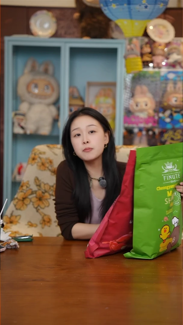 陶123-FINUTE蟹味虾片240g蟹味虾+青阳辣椒蛋黄酱味