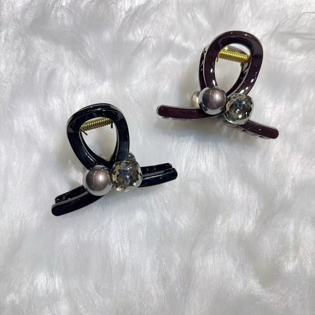 韩版原创发圈时尚扎头发马尾复古简约甜美可爱学生小清新黑色酒店