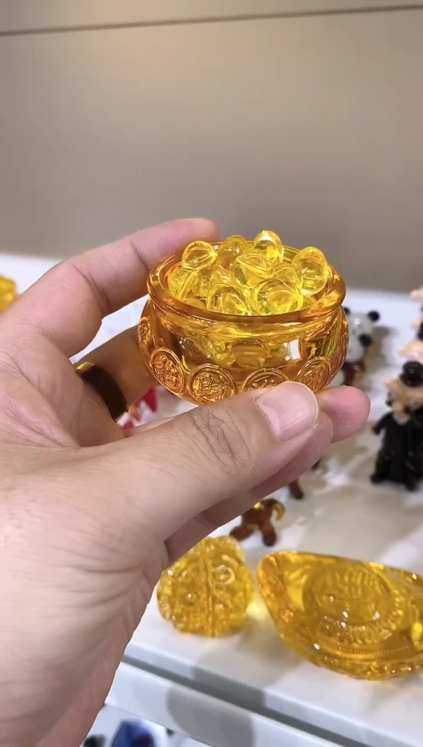 琉璃手工艺品聚宝盆