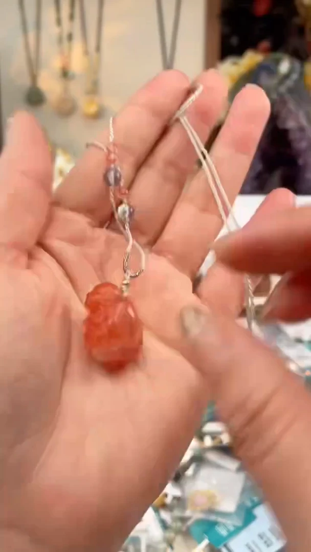 吊坠南红玛瑙18K金镶嵌@@C921C018343