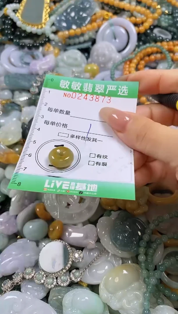 翡翠未镶嵌颈饰闪购0243873