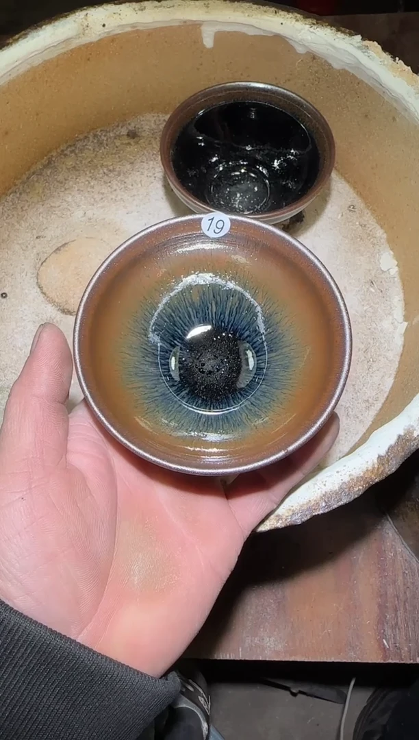 茶盏印春堂柴烧建盏