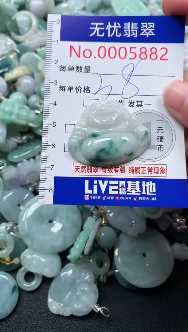 颈饰未镶嵌翡翠5882