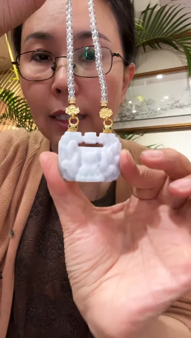 【闪购商品】翡翠颈饰未镶嵌国风