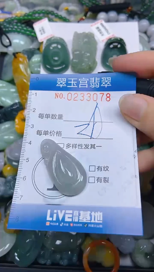 颈饰未镶嵌翡翠闪购C0233078