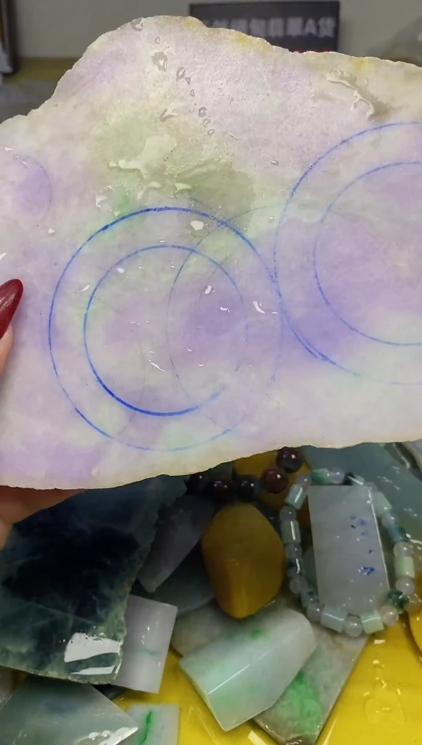 散珠翡翠天然缅甸翡翠A货69