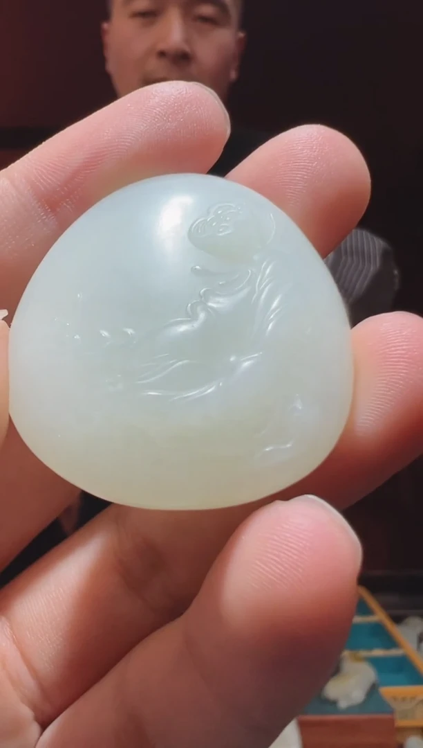 【闪购商品】和田玉吊坠(不含链)未镶嵌1