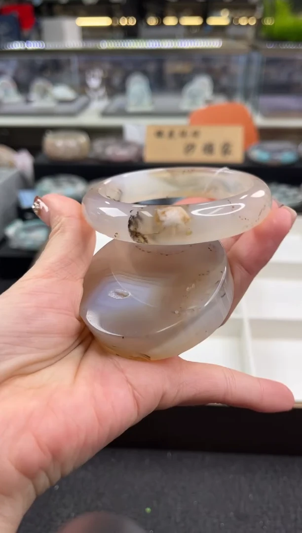 未镶嵌手镯石英质玉59圈口（赠品镯心）695478