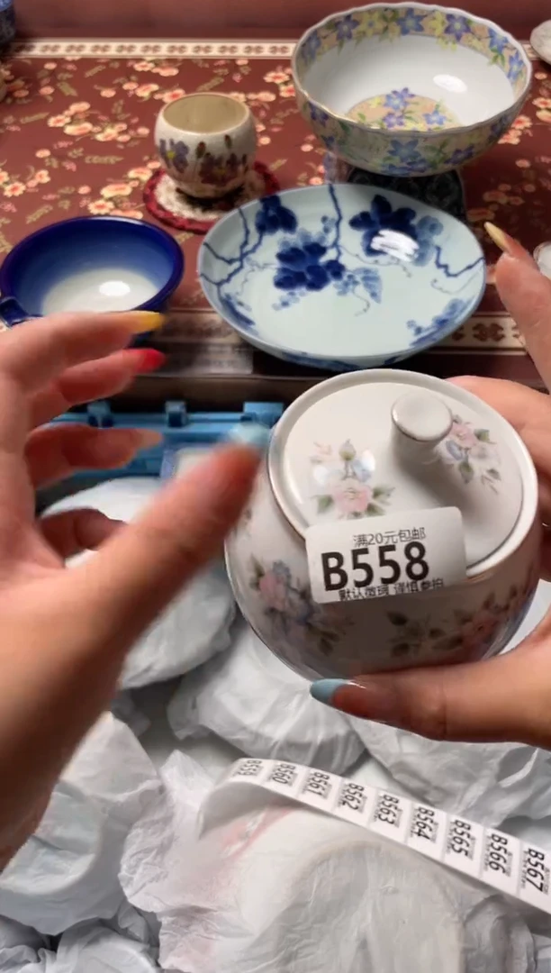 瓷片芷*瓷器瓷器B558