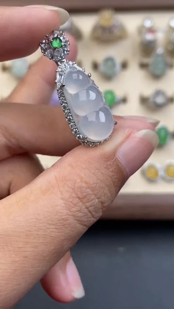 银S925镶嵌定制翡翠796796