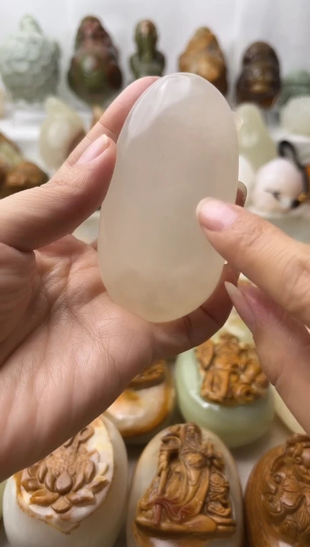 石材方解石棉纹正常不退换高冰原石