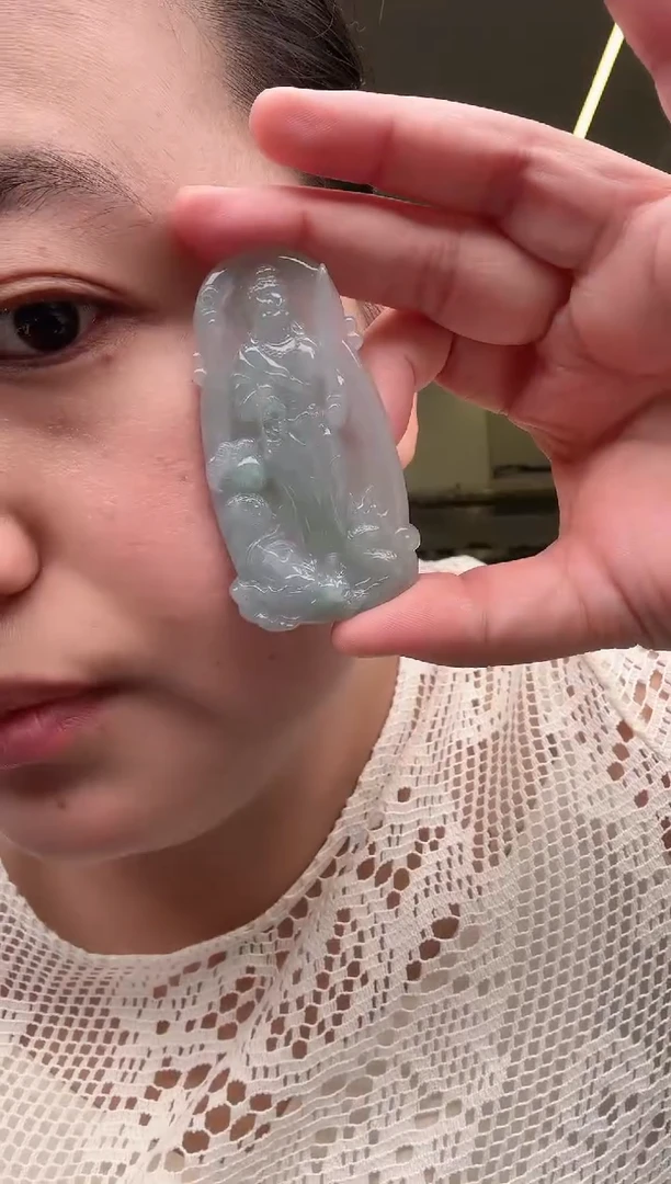 翡翠未镶嵌颈饰天然翡翠吊坠多样性发一129