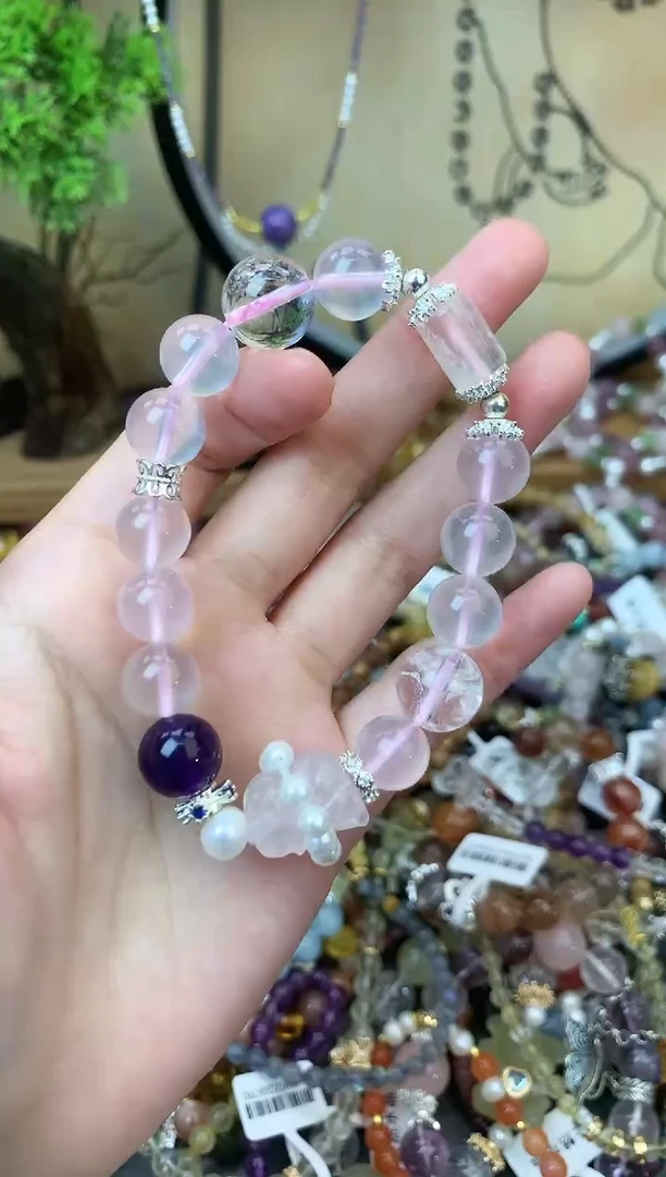 【闪购商品】水晶手链未镶嵌180手串