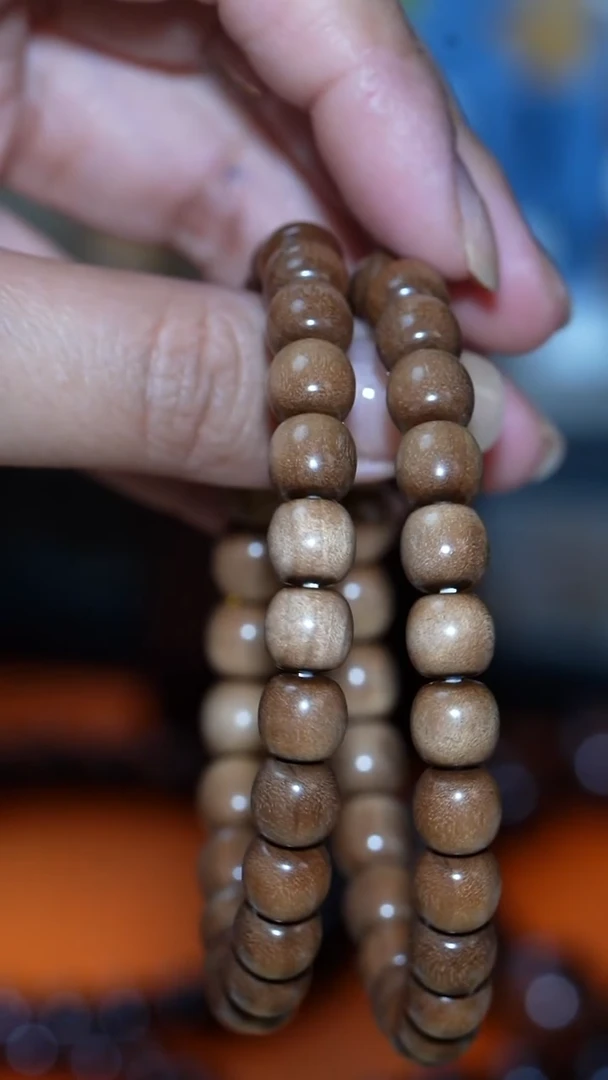 檀香木手串/手链【MOYU】印度迈索尔老山檀香 8*8.5 文玩潮款手串