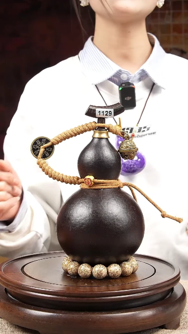 【闪购商品】1129大漆酒葫芦一物一拍【200ml】