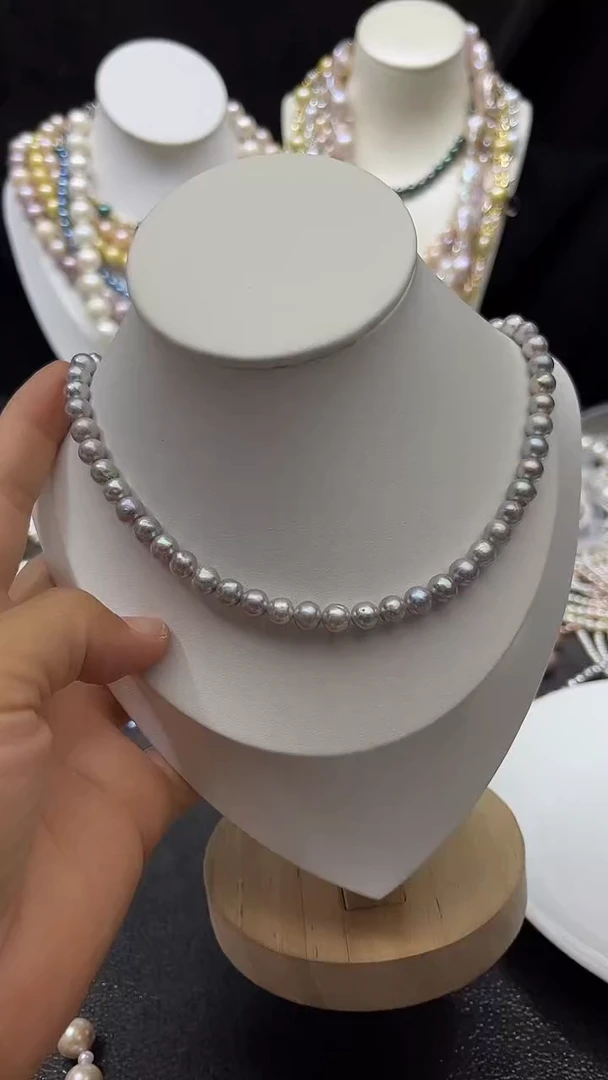 颈饰未镶嵌淡水珍珠多人