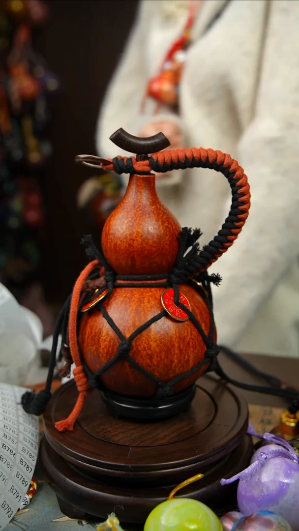 618号500ml左右非遗大漆酒葫芦