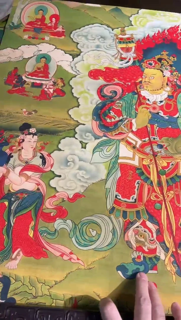 卷轴画天天的唐卡tk160