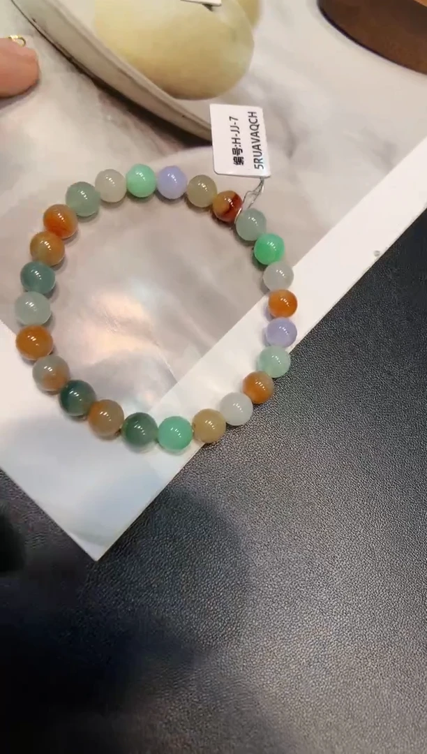 未镶嵌手串翡翠手串