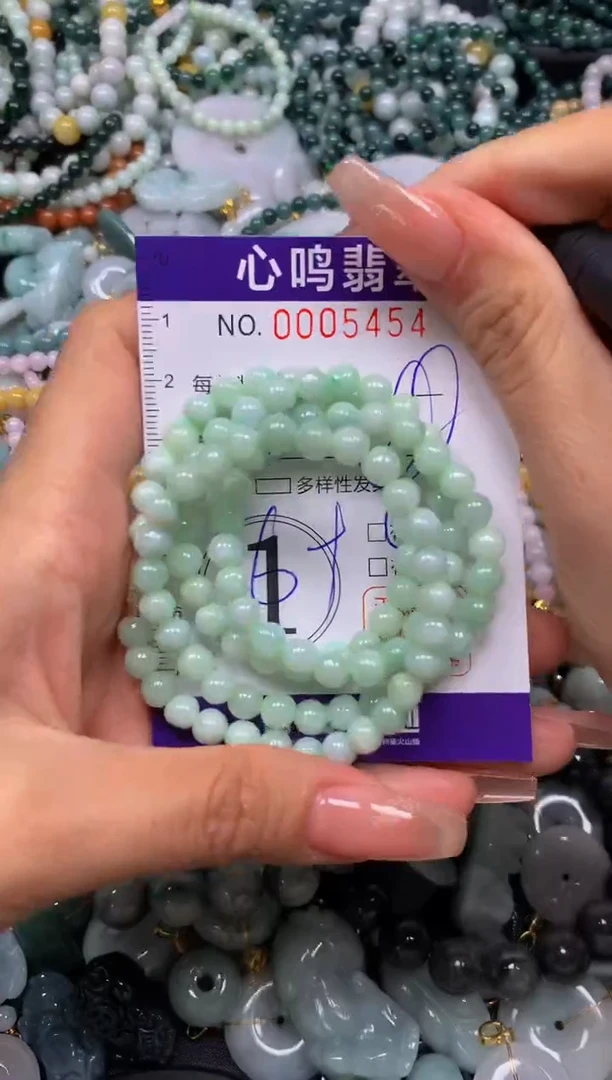 翡翠未镶嵌颈饰闪购005454