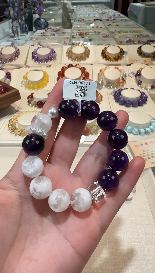 未镶嵌手链水晶手串