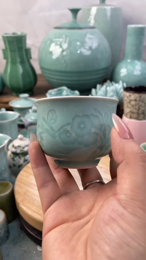 【闪购商品】特价福利 微瑕 慧仙青瓷