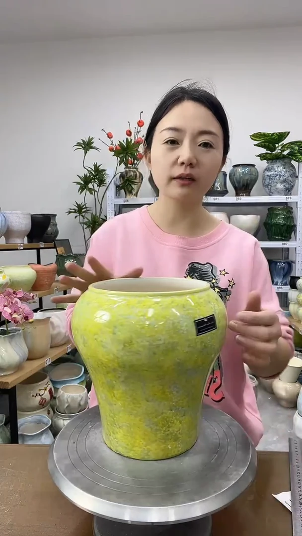 11.20陶瓷花盆直播链接高.   24   口17