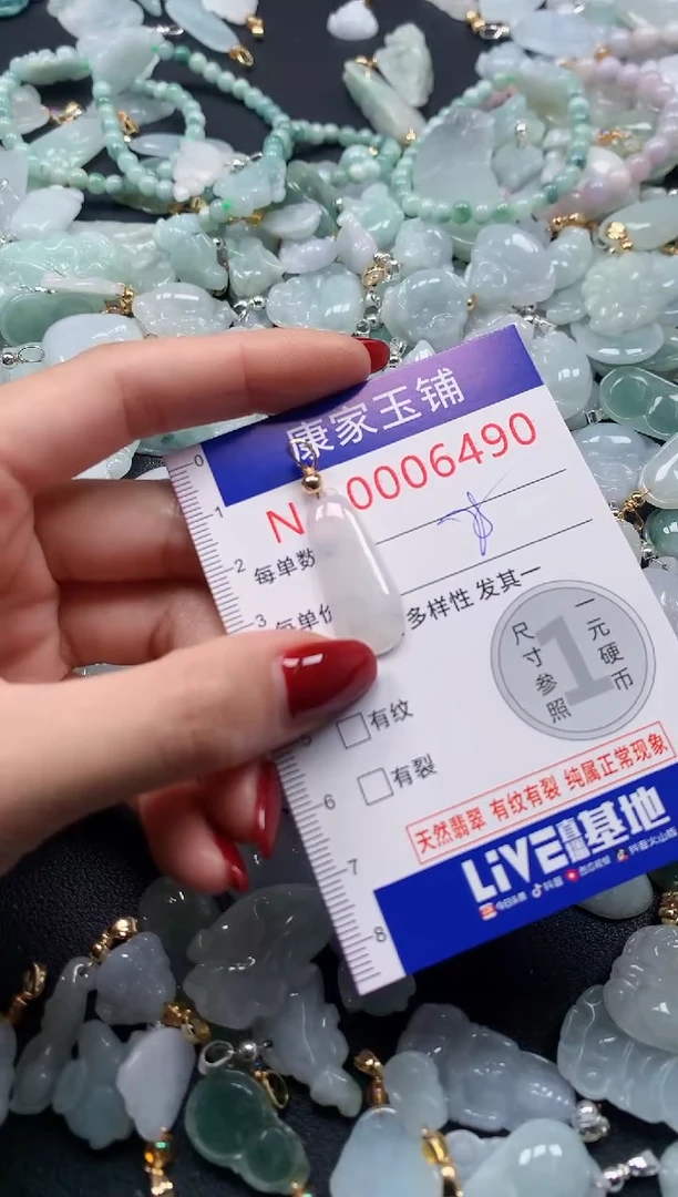 颈饰未镶嵌翡翠6490