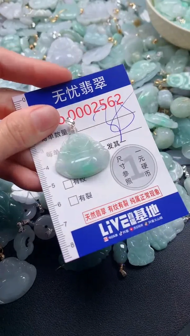 吊坠(不含链)未镶嵌翡翠2562