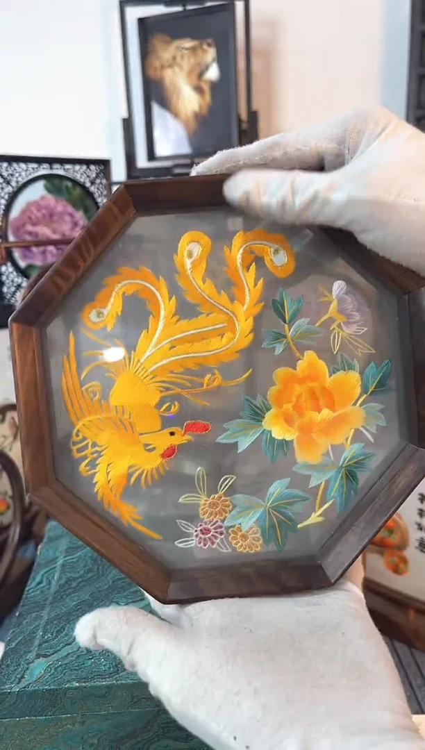 刺绣非遗苏绣双面绣
