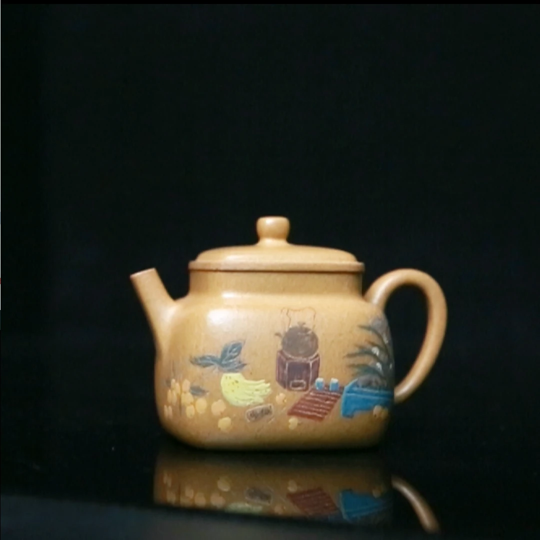 039  小四方  170cc 紫砂壶