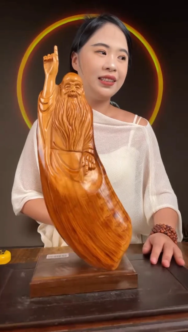 柏木（崖柏）手工摆件,先抢先得! 编号:248