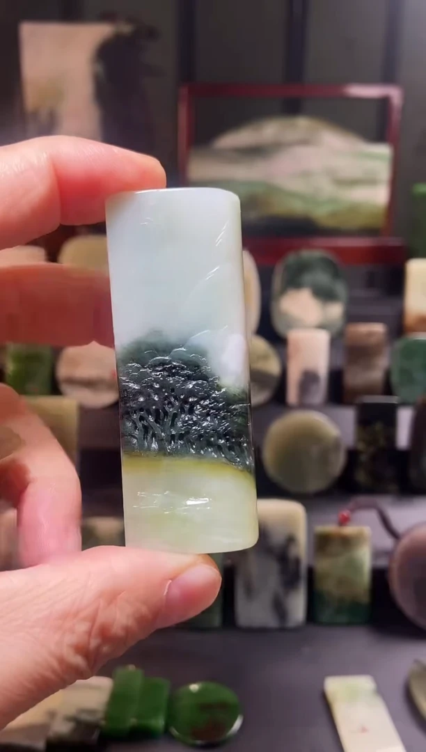 未镶嵌独山玉颈饰yc