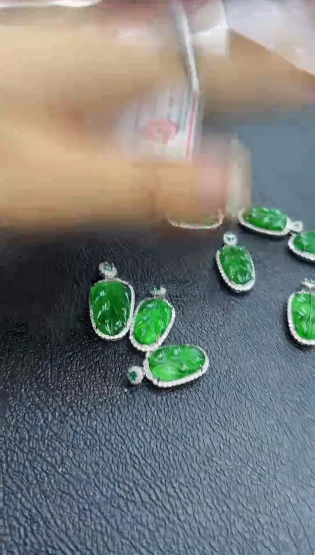 【闪购商品】翡翠颈饰银S925镶嵌0314020786多样性发一