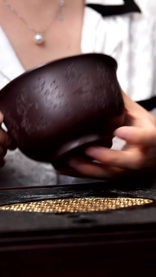 茶杯紫砂宜兴紫砂精品杯13