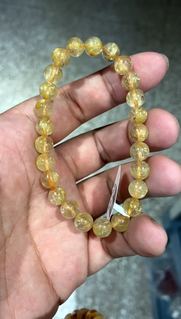 【闪购商品】水晶311-未镶嵌金发钛金7mm+