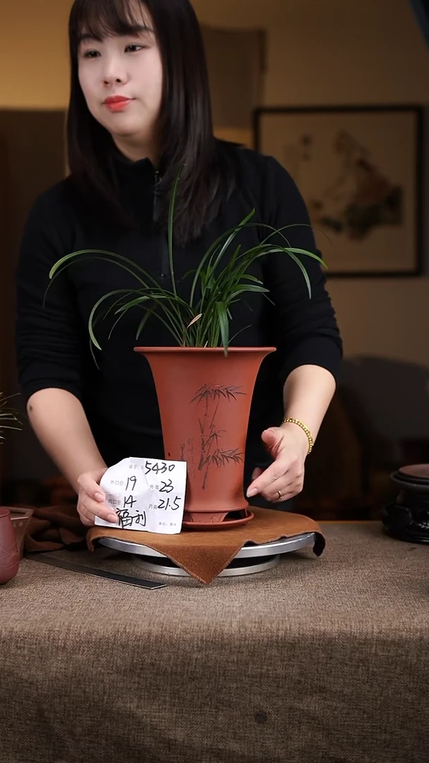 【闪购商品】紫砂花盆紫砂花盆5430+z