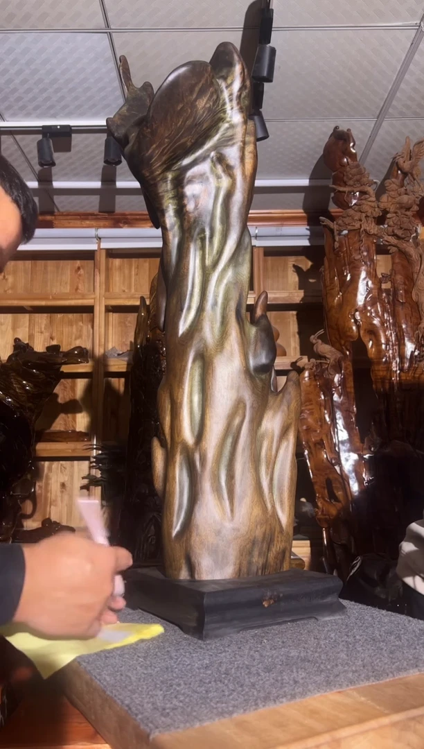 【闪购商品】木金丝楠小叶桢楠乌木摆件