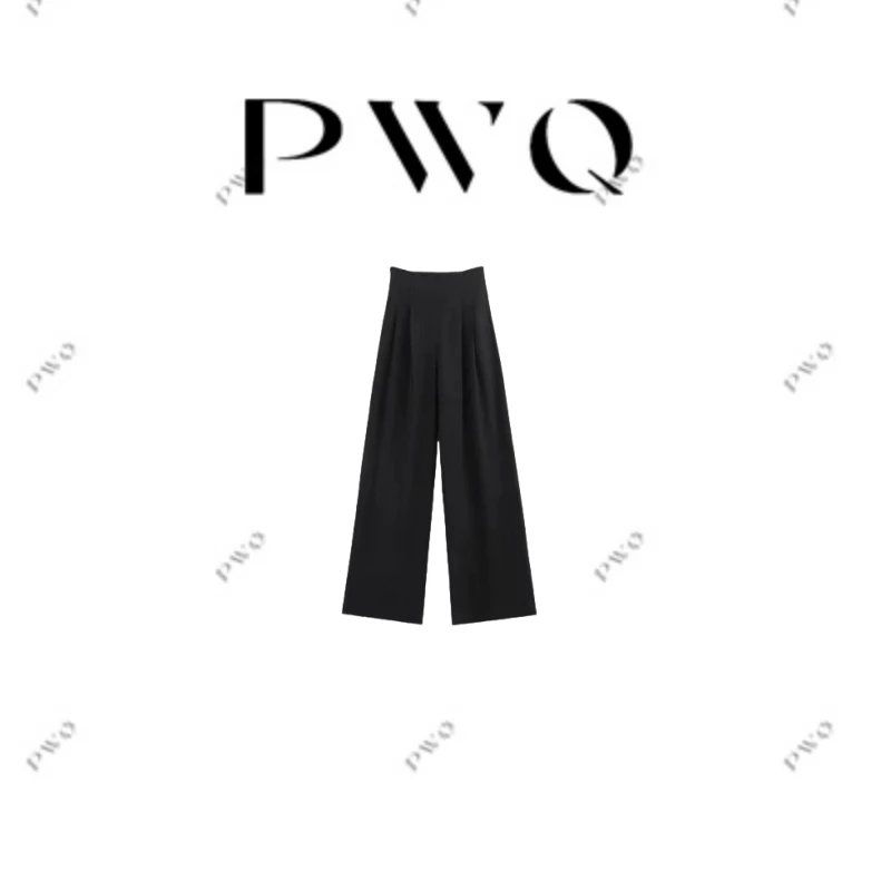 【巩皇女神裤】休闲阔腿裤垂顺直筒681